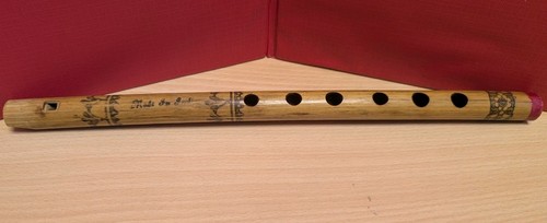Hand made and painted bamboo - and,