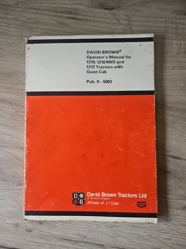 David brown 1210 - david, 1210-4wd