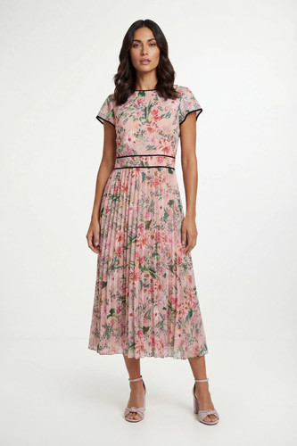 Wallis blush fit - fit, flare