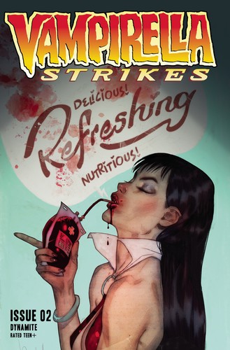 Vampirella strikes cvr d - vampirella,