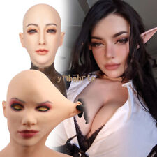 Silicone Realistic Female Face