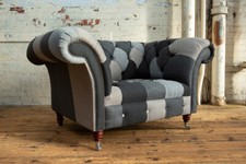 Large handmade grey wool mix - handmade,