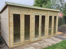 14x10 garden summerhouse 22mm