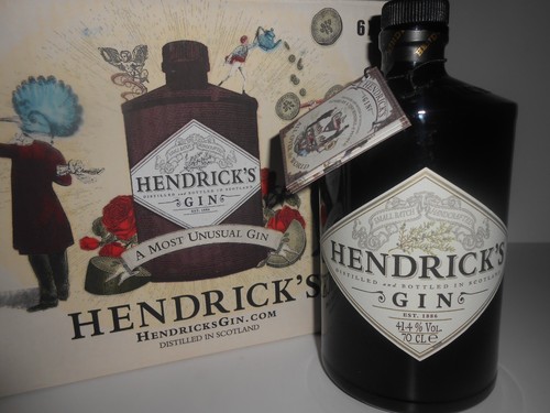 Hendricks gin empty - gin,