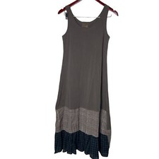 Ian Mosh grey Boho midi tank