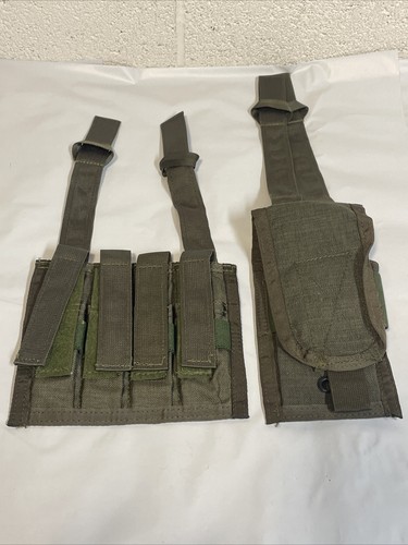 Paraclete brown green pouch - green,