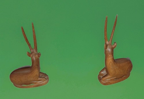 Vintage hand carved wooden - hand-carved,