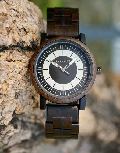 Bobo bird men - wooden, watch
