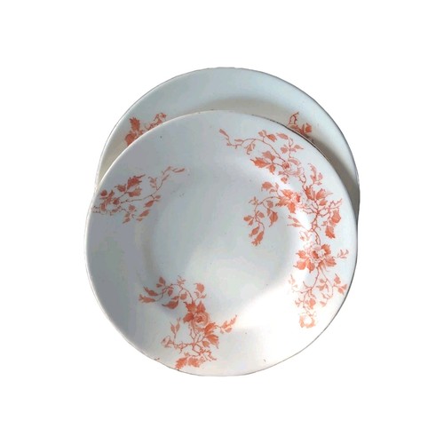 Antique allertons side - side, plates