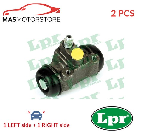 Drum wheel brake cylinder - drum, pair