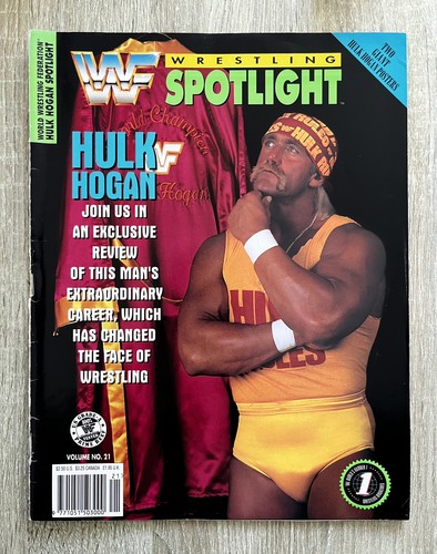 Wwf spotlight magazine volume - magazine,