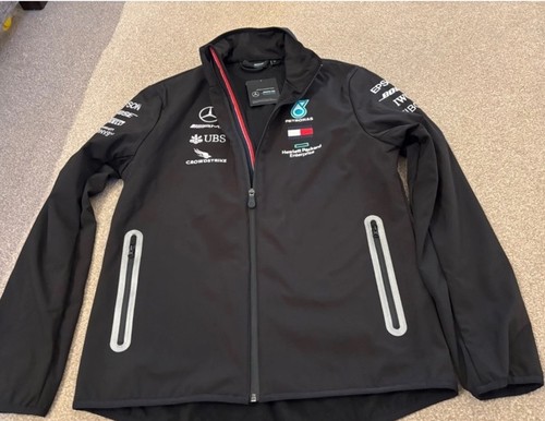Mercedes team black zip up - black, zip-up