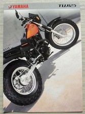 YAMAHA TW125 Motorcycle Sales Brochure c1999 Ref 3MC-0107005-99E