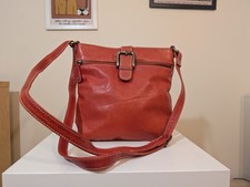 VINTAGE RED LEATHER ADJUSTABLE