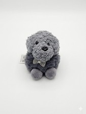  Keychain Cute Gray Fluffy