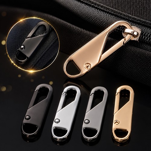 Metal zipper pull - zipper,