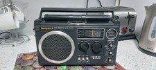Vintage Hitachi portable radio KH-1170E - Black - FM/MB/LW/MW - Retro Radio