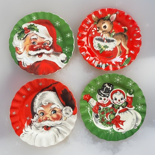 Festive christmas plates - christmas,