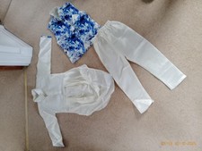 3 piece Kurta Waistcoat set Boy Size 2 - Party Prayer Wedding Function Ceremony