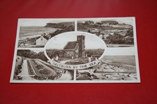 QE II, Multi-View Postcard 1950's , For Saltburn By The Sea, North  Yorkshire