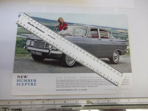 Car sales brochure 1960 - car, 1960's