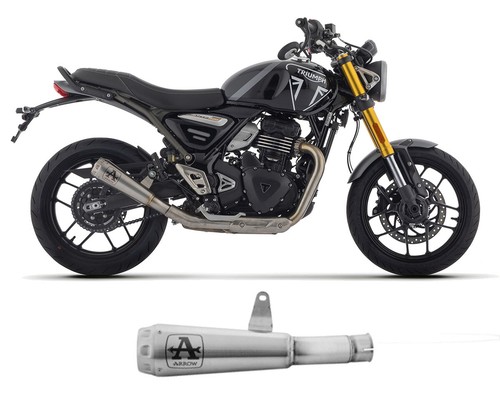 Exhaust muffler arrow pro - pro, race