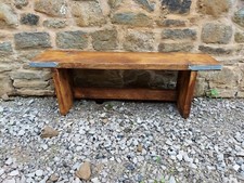 Rustic wood bench urban - rustic,