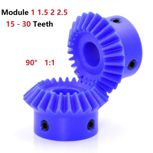 Plastic bevel gear - 1:1,