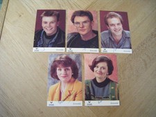 5 x Emmerdale TV  Signed Cast