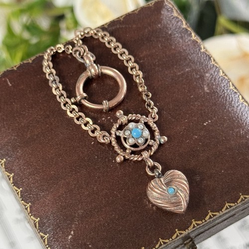 Victorian rose gold - rose, plated