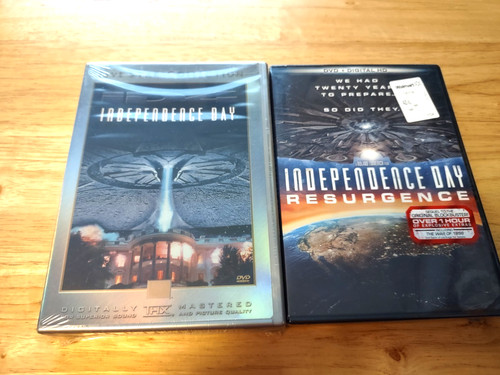 Independence day dvd lot - independence,