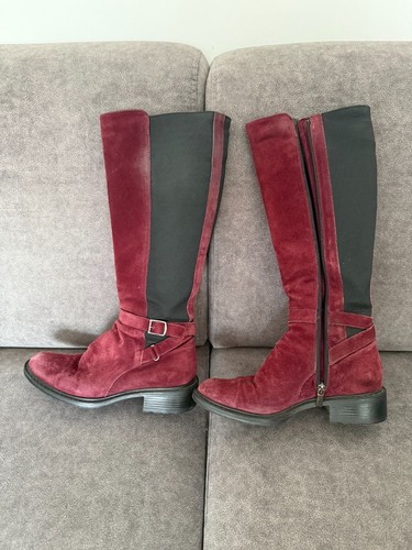 Aquatalia burgundy suede - aquatalia,