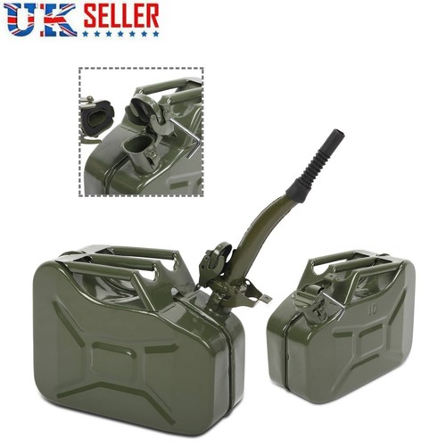 10l green jerry can - 10l, spout
