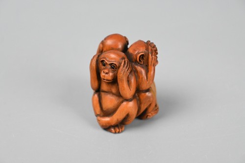 Netsuke antique masatsugu - netsuke,