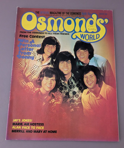The osmonds world magazine - the,