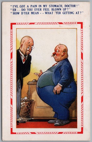 Humour doctor belly joke - humour,