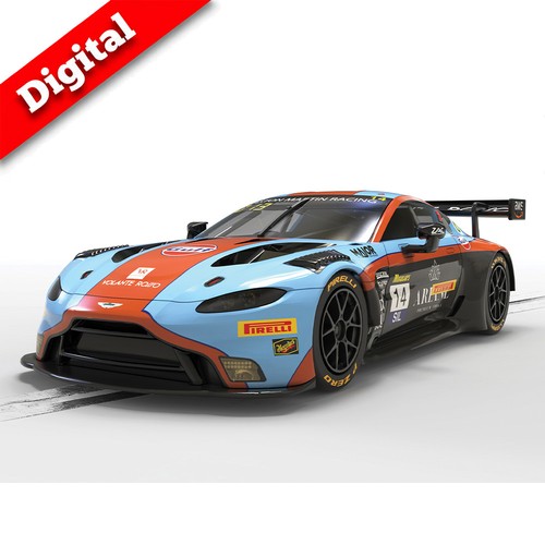 Scalextric digital c4655 aston - digital,