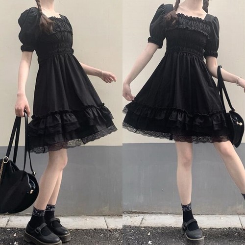 Lolita style princess black - princess,
