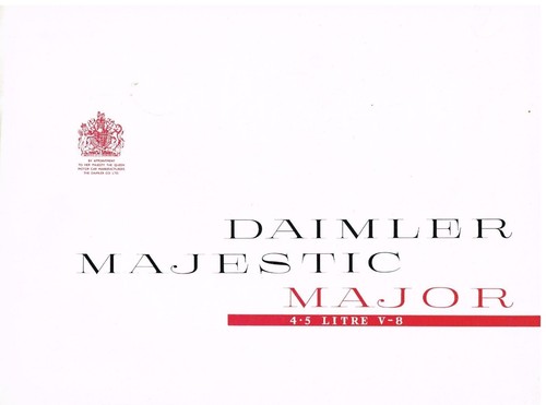 Daimler majestic major 5 - majestic, 4.5