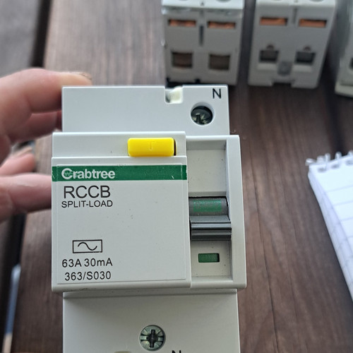 Crabtree rccb split load rcd - crabtree, split-load