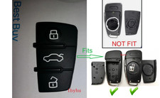 FITS Audi key FOB remote 3