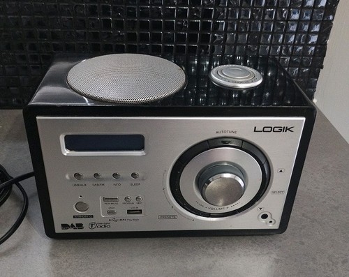 Logik dab radio - radio, silver