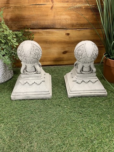 Stone garden pair - of, deco