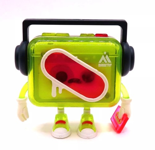 Mini figure skeleton lime - mini,