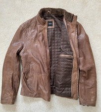 Epic Hugo Boss Tan Leather