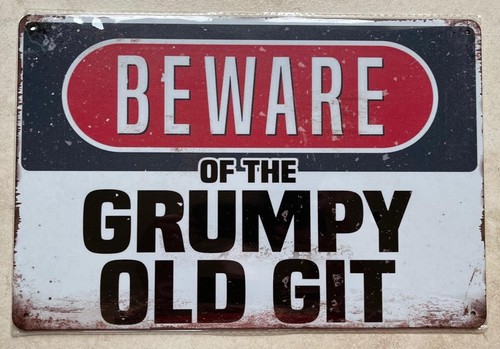 Beware the grumpy old - old, git