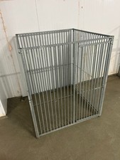Galvanized Dog Kennel / Run Suitable for Any Dog Breed 