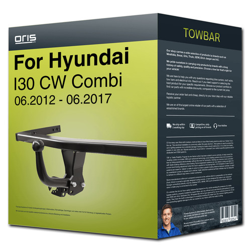 Towbar fixed for hyundai - towbar,
