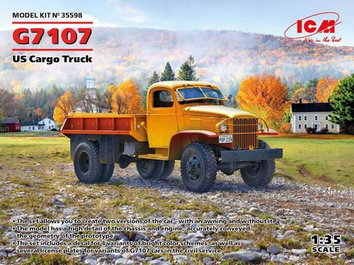 Icm g7107 cargo - 1/35, us