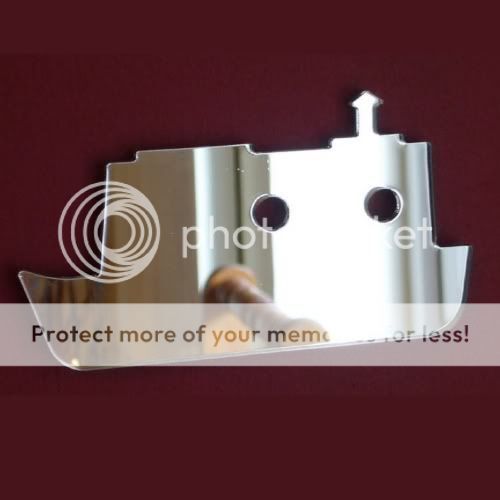 Canal boat shaped acrylic - boat,